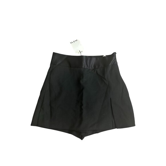 ZARA Women's Black Mini Skort Size Medium NEW NWT - Picture 7 of 7